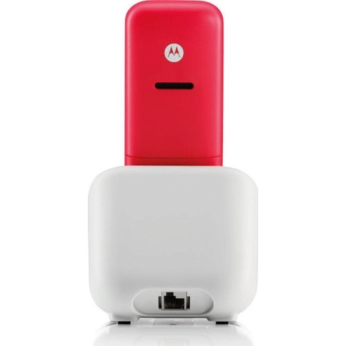 CORDLESS PHONES  T301 CHERRY/GREY SINGLE ΜΕ ΑΝΟΙΧΤΗ ΑΚΡΟΑΣΗ